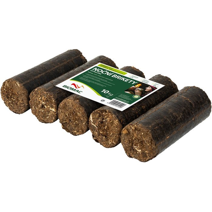 BIOMAC Rindenbriketts rund ohne Loch 1000kg – Bild 3