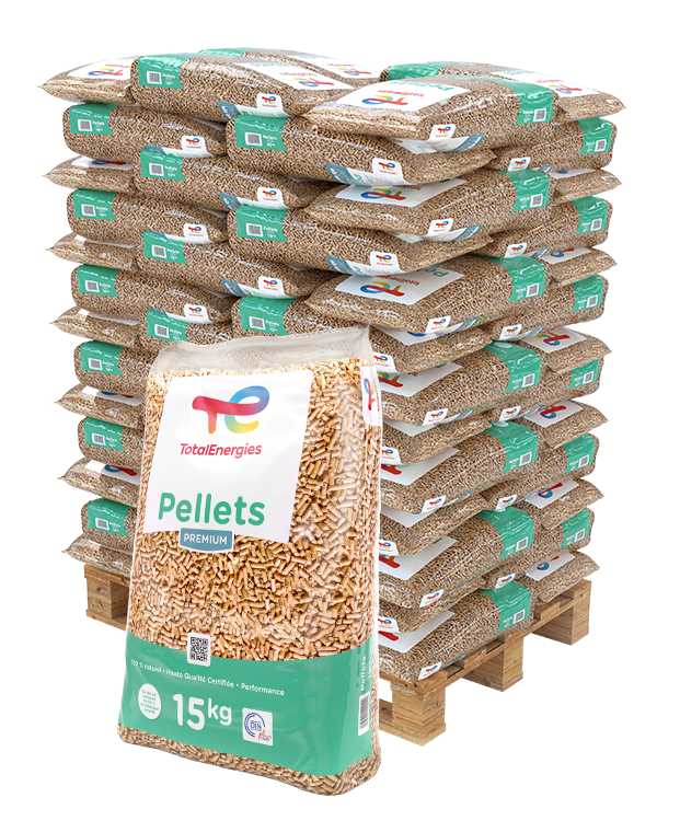 1 Palette Pellets von TOTALENERGIES